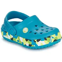 Crocs Sabots enfant Crocband Glow Confetti BandCgT garcons - Bleu - 20 / 21