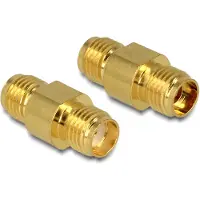 DeLOCK Adaptateur SMA femelle vers SMA femelle 50 Ohm