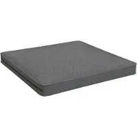 Pokar Coussin de salon Coussin d'assise, Couleur:Gris, Size:Coussin d'assise 40x40