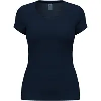 Odlo Crew Active F-dry Light Short Sleeve Base Layer Bleu S Femme