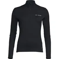 Vaude Livigno Ii Half Zip Long Sleeve T-shirt Noir 40 Femme
