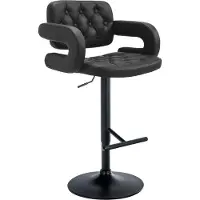 CLP Tabouret de bar Dublin noir