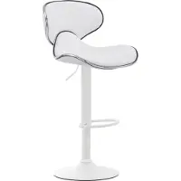 CLP Tabouret de bar Las Vegas V2 blanc
