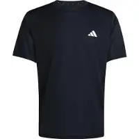 Adidas Workout Essentials Base 3 Stripes Short Sleeve T-shirt Noir S / Regular Homme
