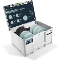 Festool SYS-STF D150 GR NET-Set Matériau De Ponçage-Systainer³ Granat SYS-STF Granat Net D 150 En Systainer