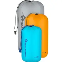 Sea to Summit sac de transport Ultra-Sil Stuff Sack Set 5, 8, 13L Blue Atoll, Zinnia, High Rise gris