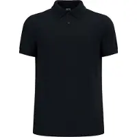 Odlo Ascent Natural Short Sleeve Polo Noir XL Homme