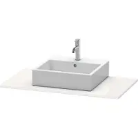 Duravit Console XSquare, 1 découpe, 1000x16x550mm, XS060E08585