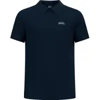 Odlo Essential Solid Short Sleeve Polo Bleu L Homme