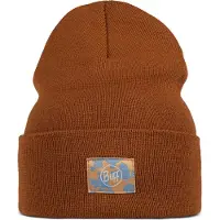 Buff Knitted Beanie Marron,Orange Enfants