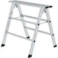 MUNK Günzburger Steigtechnik Tréteau de travail pliable 0,90x0,71m (90 cm, 71 cm)