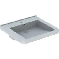 Geberit Keramag / lavabo Renova Comfort Square encastrable 60 cm blanc 128660000 (550 mm, 600 mm)