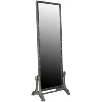Demotex GmbH Casa Padrino Miroir sur pied Vintage Industrial Aluminium pivotant 194 cm - Meubles Métal Miroir