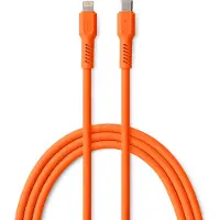 Forever COLORUM kabel USB-C - Lightning 1,8m 2,4A CK12-CL-10 Für iPhone, Smartphone, Tablet, Laptop Orange