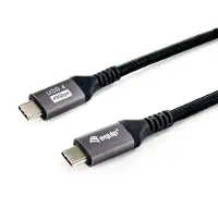 Equip 128381 câble USB USB4 Gen 3x2 1,2 m USB C Noir