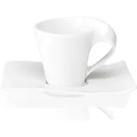 Villeroy & Boch 2145762 Tasse à expresso avec soucoupe New Wave
