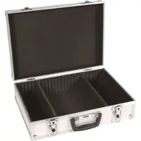 Perel Coffret à outils en aluminium - 425 x 305 x 125 mm
