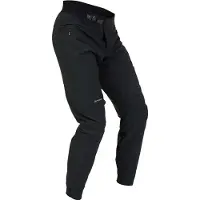 FOX Hommes, Pantalon de cyclisme, Pantalon 24 Flexair Pro Fire Alpha Blk (36, XL), Noir