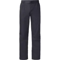 Vaude Women's Drop Pants II, pantalon de pluie, femme, noir/noir
