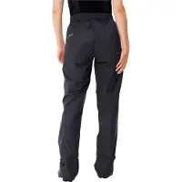 Vaude Bike Women's Drop Pants II, pantalon de pluie, femme, noir/noir