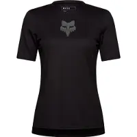 FOX Racing Femmes, Maillot de cyclisme, W Ranger SS Jersey Head (XS), Noir, XS