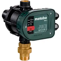 Metabo HM 3 Hydromat 10 bar IP 65 pour transformation de pompe de jardin en distributeur d'eau domestique / pour puits profonds et pompes à pression immergées (628799000)