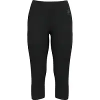 Odlo Merino 200 3/4 Base Layer Pants Noir S Femme