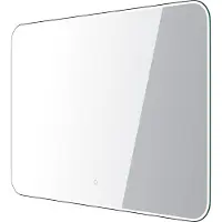 Doporro miroir de salle de bains lumineux 100x70cm glace avec éclairage LED LUZ et interrupteur tactile