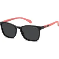 Polaroid Kids Lunettes de Soleil PLD 8077/S 49/15/130 Black Polycarbonate frames JUNIOR PLD 8077/S