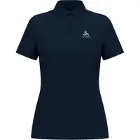 Odlo Cardada Short Sleeve Polo Bleu L Femme