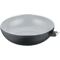 Berndes b.perfect Poêle à wok, Poêle à wok, Adapté à l'induction, Aluminium forgé, Noir, Ø 28 cm, 0002574328
