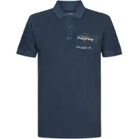 Petrol Industries 912 Short Sleeve Polo Bleu S Homme