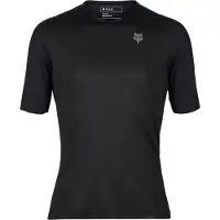 FOX Hommes, Maillot de cyclisme, Flexair Ascent SS Jersey (L), Noir, L