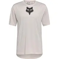 FOX Racing Hommes, Maillot de cyclisme, Ranger SS Jersey Head (M), Blanc, Gris, M