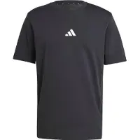 Adidas T-Shirt fonctionnel 'Essentials' noir / blanc
