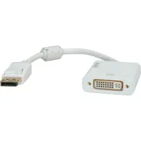 Roline Adaptateur DisplayPort-DVI 4K, DP mâle-DVI femelle