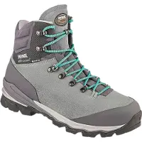 Meindl - Chaussures de trekking en GORE-TEX - Vakuum Lady 4.2 Tilleul/Turquoise pour Femme en Cuir - Taille 37,5 - Gris