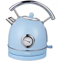 Moa Retro Kettle - Bleu pastel - Électrique - acier inoxydable - EK4TBL