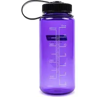 Nalgene Bouteille d'Eau Nalgene Wide Mouth 500 ml Purple Black Cap