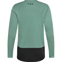 FOX Racing Hommes, Maillot de cyclisme, Ranger LS Jersey Head (L), Vert, Turquoise, L