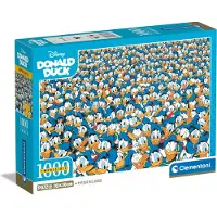 Clementoni Puzzle 1000 pièces Impossible Donald Duck 39799