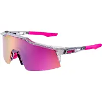 100% Speedcraft Sl Sunglasses Rose Purple Multilayer Mirror Lens/CAT3