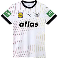 Puma DHB Maillot 2025 domicile femme blanc noir taille L