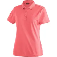 Maier Sports Ulrike Short Sleeve Polo Rose XS Femme