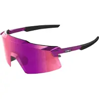 100% Aerocraft Sunglasses Violet Purple Multilayer Mirror/CAT3