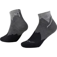 Buff Merino Lightweight Long Socks Gris EU 42-44