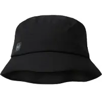 Buff Unisexe, Chapeau, Rain Bucket Hat Solid Black, Noir, (M)