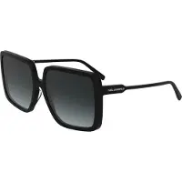 Karl Lagerfeld Lunettes de Soleil KL6187S 58/17/140 BLACK/SMOKE acétate femme KL6187S