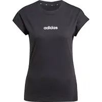 Adidas T-shirt fonctionnel 'Essentials' noir / blanc