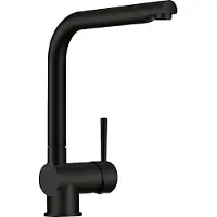 NABER Mitigeur basse pression DRIVE 1 en noir mat avec bec fixe / robinetterie